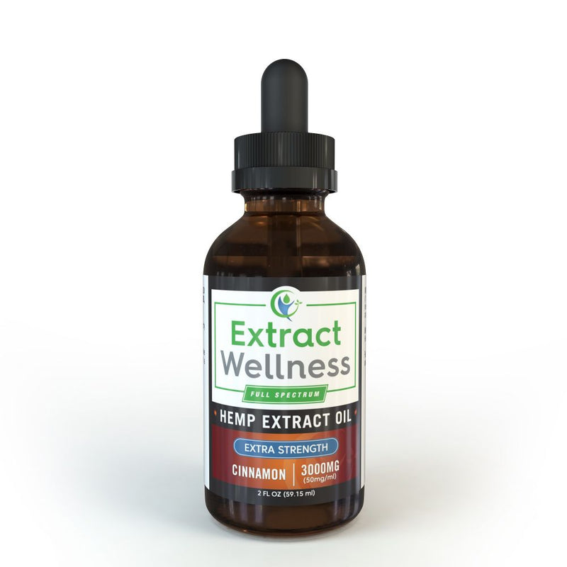 Full Spectrum CBD Hemp Oil - (Cinnamon)-3
