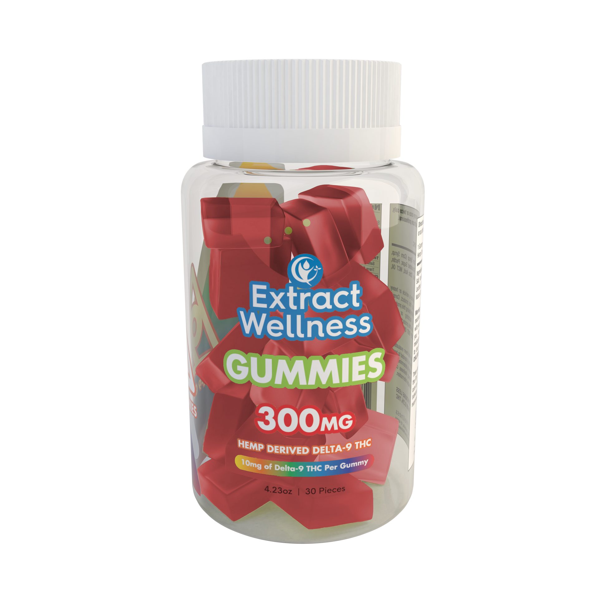 D9 THC Gummies - Watermelon-1