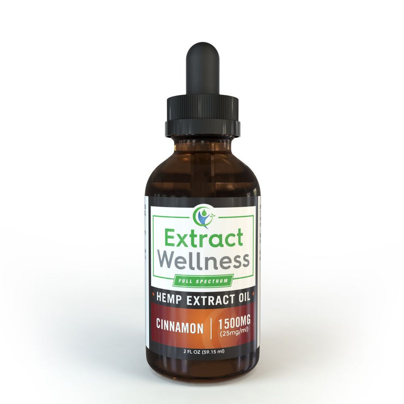Full Spectrum CBD Hemp Oil - (Cinnamon)-2