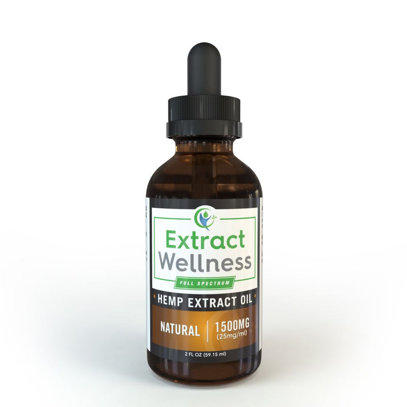 Full Spectrum CBD Hemp Oil - (Natural)-2