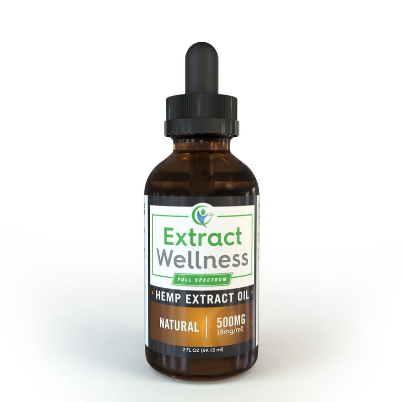 Full Spectrum CBD Hemp Oil - (Natural)-1
