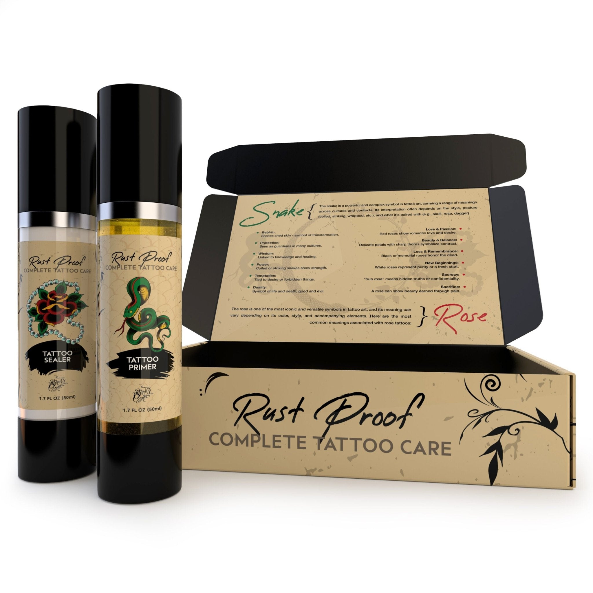 Rust Proof Complete Tattoo Care Kit - Rust Proof Tattoo